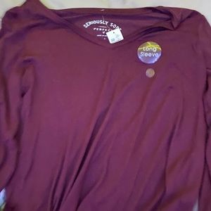Dark purple aero long sleeve